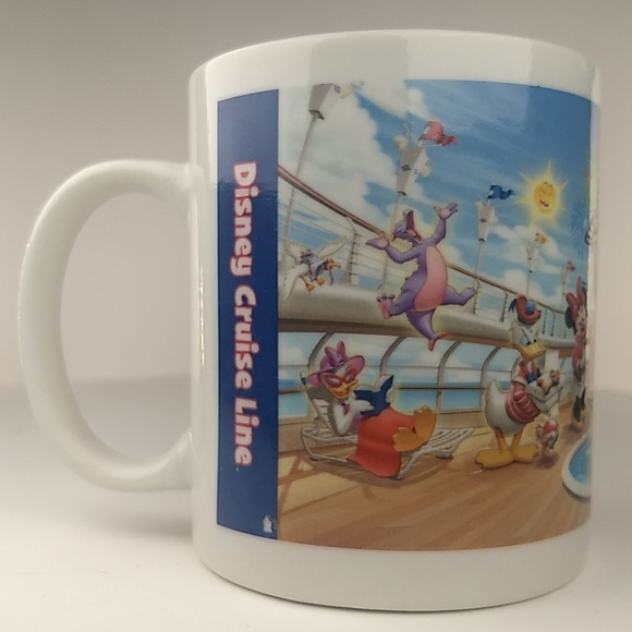 Disney Cruise Line 2011 Mug 12 Ounce Ceramic - Picture 1 of 13